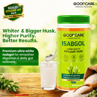 Goodcare Isabgol No Added Sugar Psyllium Husk 200gm